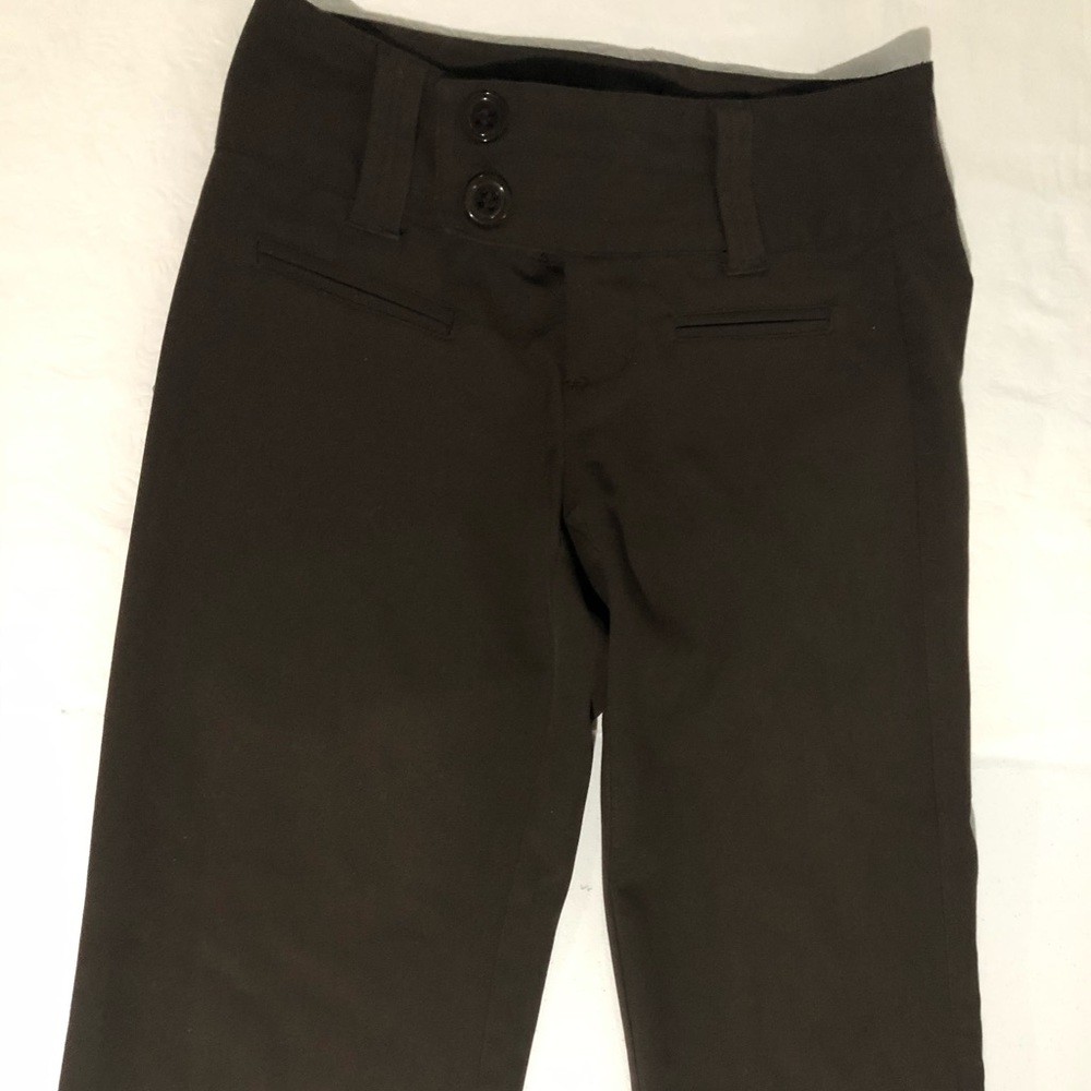 A30-SpaceGirlz Brown Capri Pants